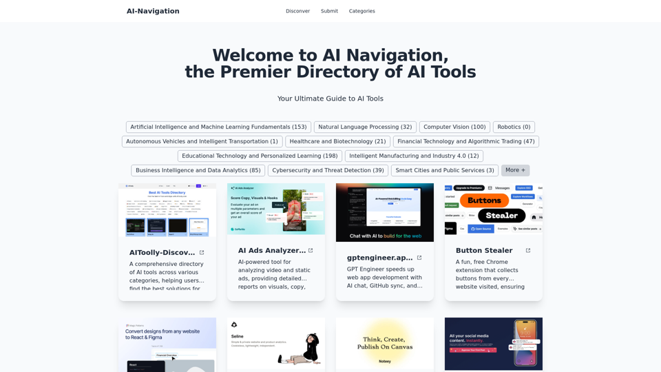 AI Navigation, Your Ultimate AI Tools Navigator